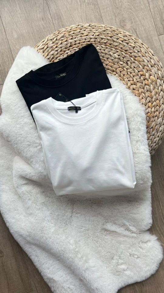 Pamuklu Oversize Tişört